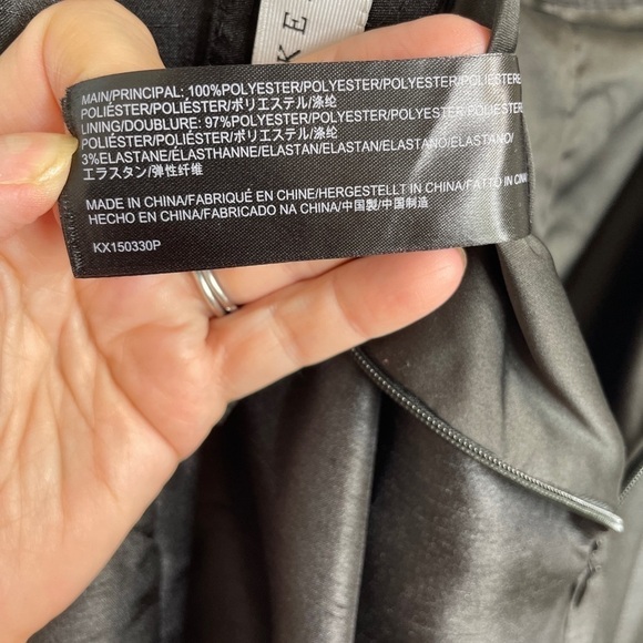 Keepsake the Label Black Wide Leg Cropped Palazzo Pants Back Zip Lined Size S - Picture 15 of 16